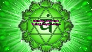 A Chapter Ends ~ Monday, June 2, 2025 Numerology @ a Glance!