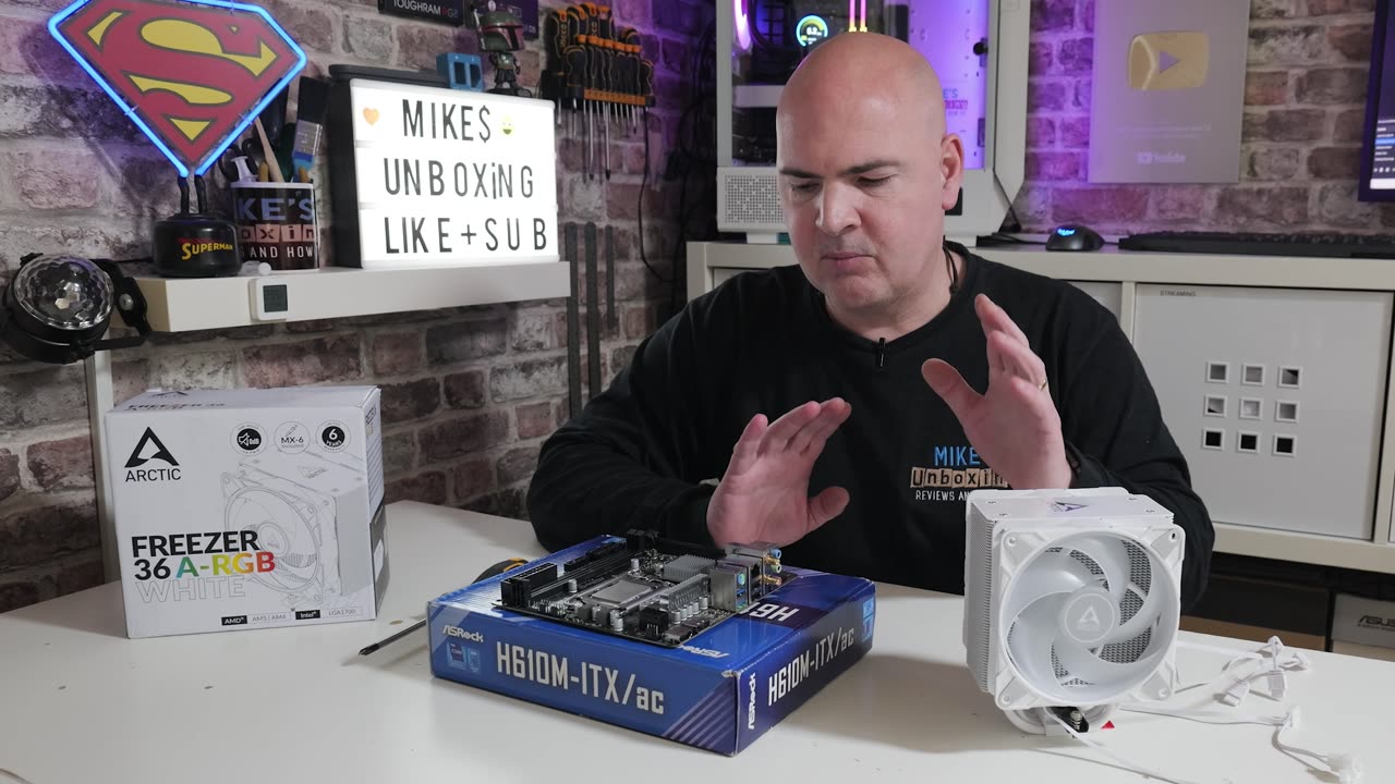 How To Install Arctic Freezer 36 ARGB CPU Cooler Intel LGA1700 Socket