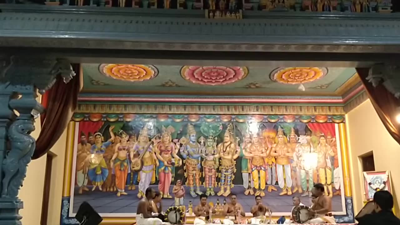 Unforgettable Post-Pooja Melodies at Uttara Swamimalai Temple, R K Puram