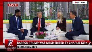 Barron Trump Was Mesmerized By Charlie Kirk