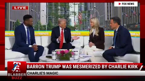 Barron Trump Was Mesmerized By Charlie Kirk