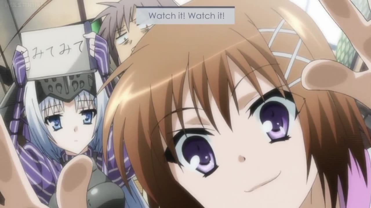 Is This A Zombie? Of The Dead - Ayumu talking to the audience