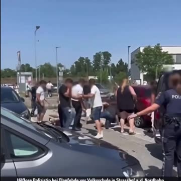 Migration Rauferei Österreich Polizei