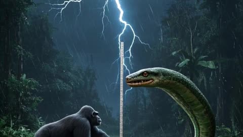 Who would win in a fight, A gorilla or an anaconda