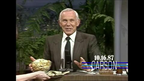 Johnny Carson -- potato chip lady. #johnnycarson #tonightshow