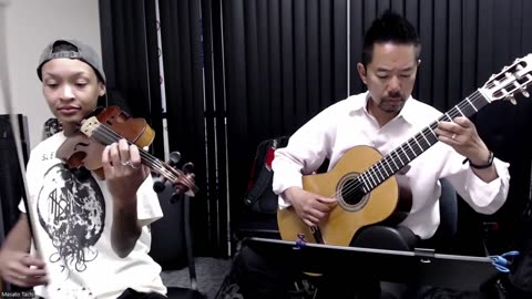 Time Like These Violin and Guitar Practice session