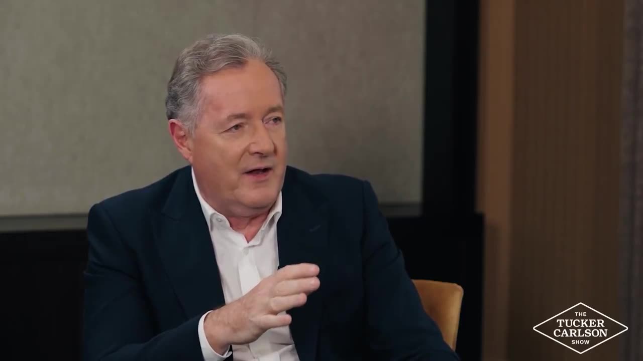 Tucker Carlson asks Piers Morgan if Germany attacked Great Britain first
