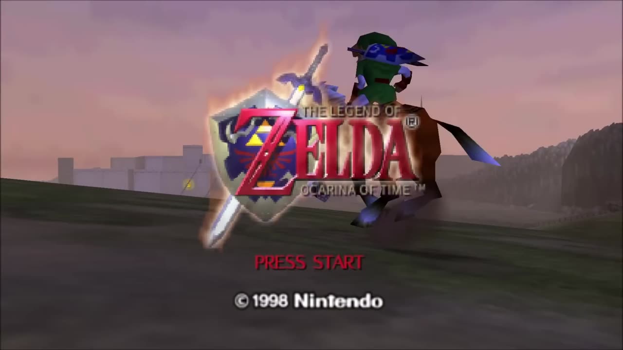 Legend of Zelda: Ocarina of Time Intro Theme (1 Hour Loop