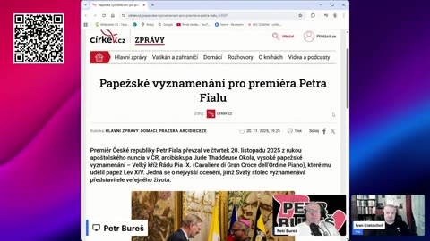 Ing. Ivan Kratochvíl - páteční aktuality