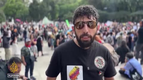 Protests Turn Violent as Mexicans Rally Against U.S. Immigration and Gentrification.