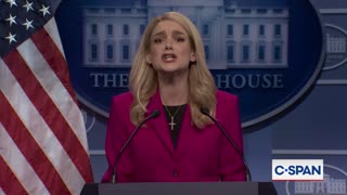 SNL Nails It – “Epstein White House Briefing”