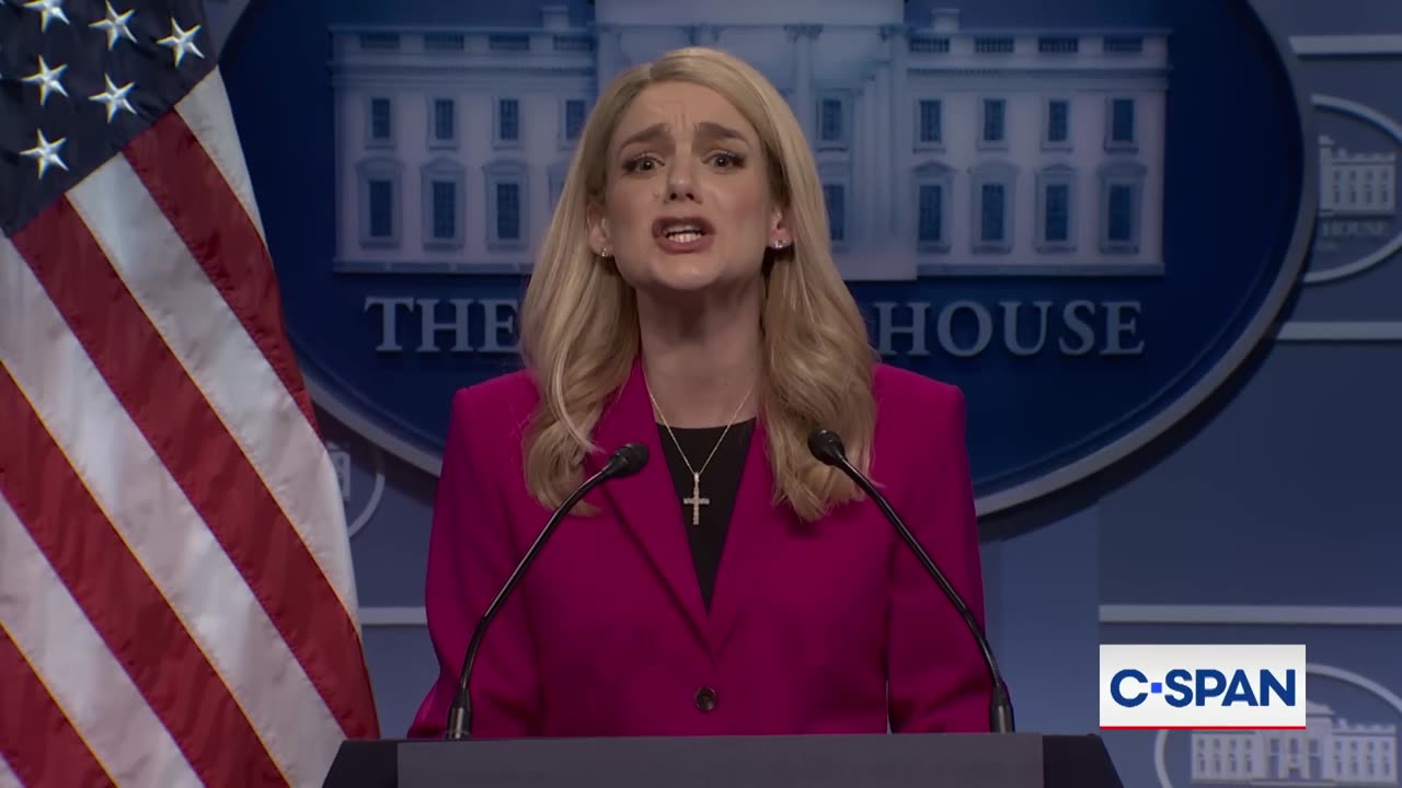 SNL Nails It – “Epstein White House Briefing”