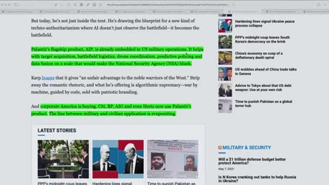 The Line Between Military & Civilian Applications Is Evaporating Thats Called Fascism! Solari Report