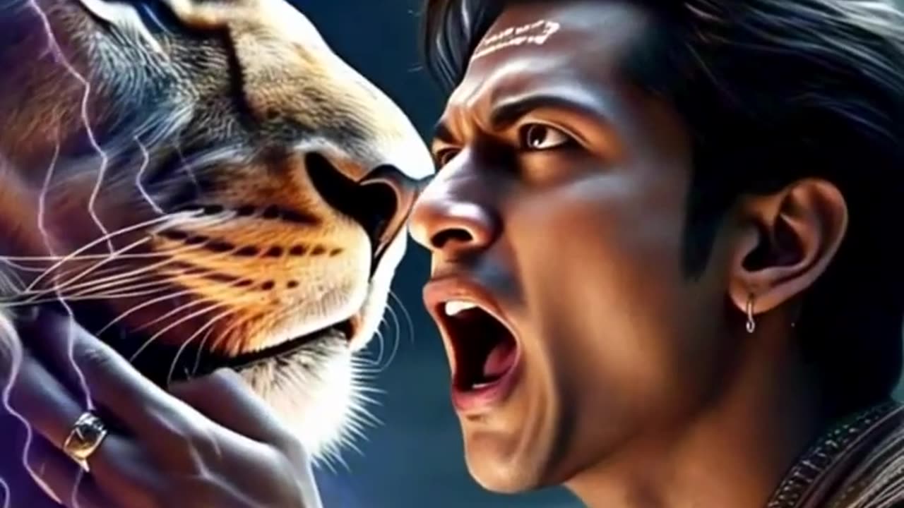 Man Convert to Lion