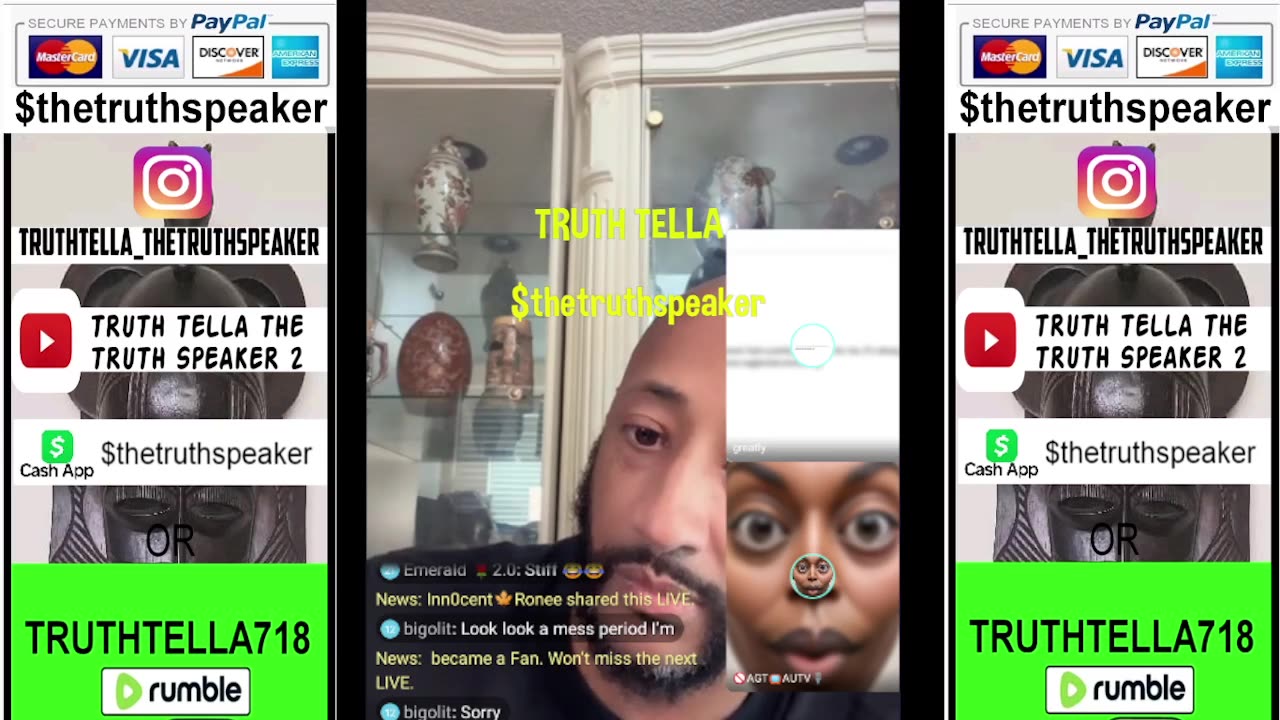 QUEEN TOMIKAY FALLS OUT OF PEDO-FLOP TRINA B WINDOW