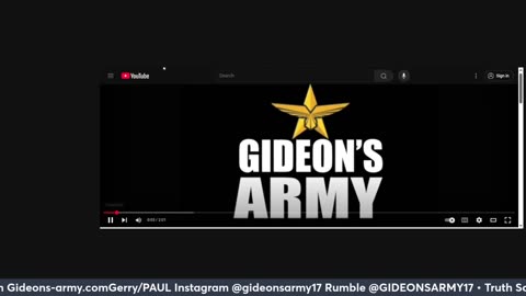 GIDEONS ARMY LIVE SUPER TUESDAY 9/9 @ 930 AM EST