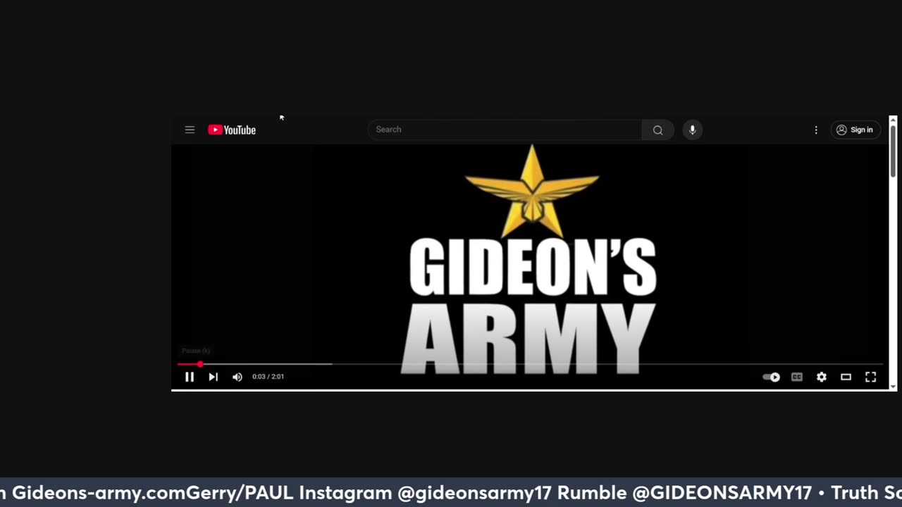 GIDEONS ARMY LIVE SUPER TUESDAY 9/9 @ 930 AM EST