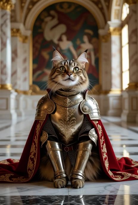 History with a cat )