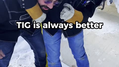 TIG or Stick, which do you choose? 😬🤦‍♂️