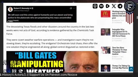 SN1524: Satanic Ritual Abuse, Braindead Billions & History’s Actors⚠️