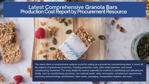 Granola Bars Production Cost Analysis Report