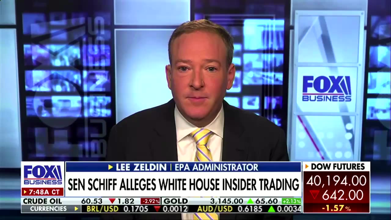 'Something to encourage': Lee Zeldin says insider trading 'not something to investigate'