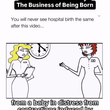 This is a clip from the documentary “the business of being born”