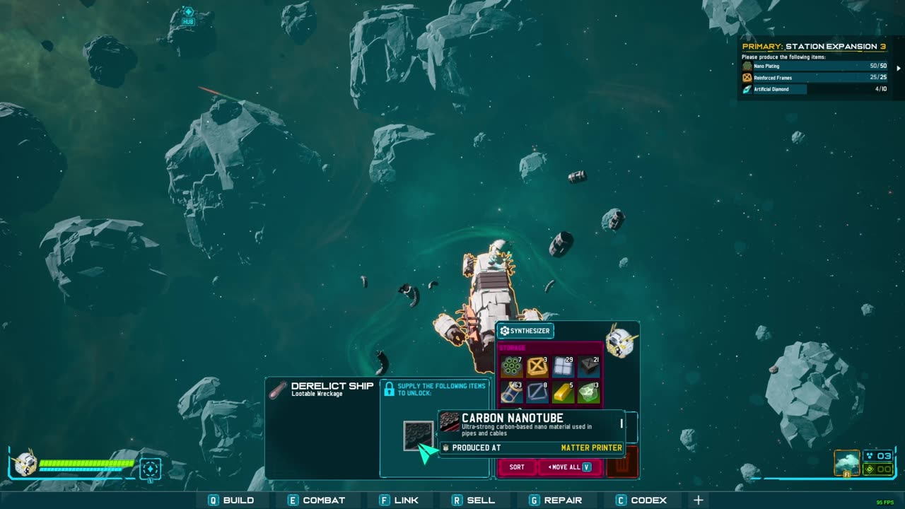 Outworld Station│How/Where to Get ARTIFICIAL DIAMONDS - Guide 2025