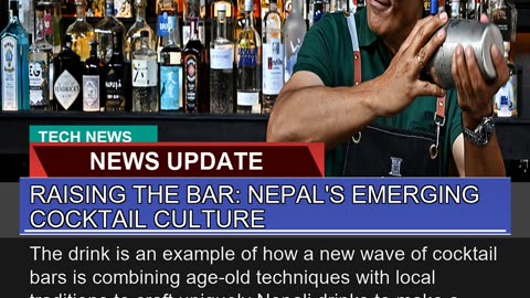 Raising the Bar Nepals Emerging Cocktail Culture