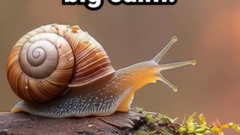 Tiny snail, tiny umbrella, big calm #healingsounds #meditationmusic #sleepmusic