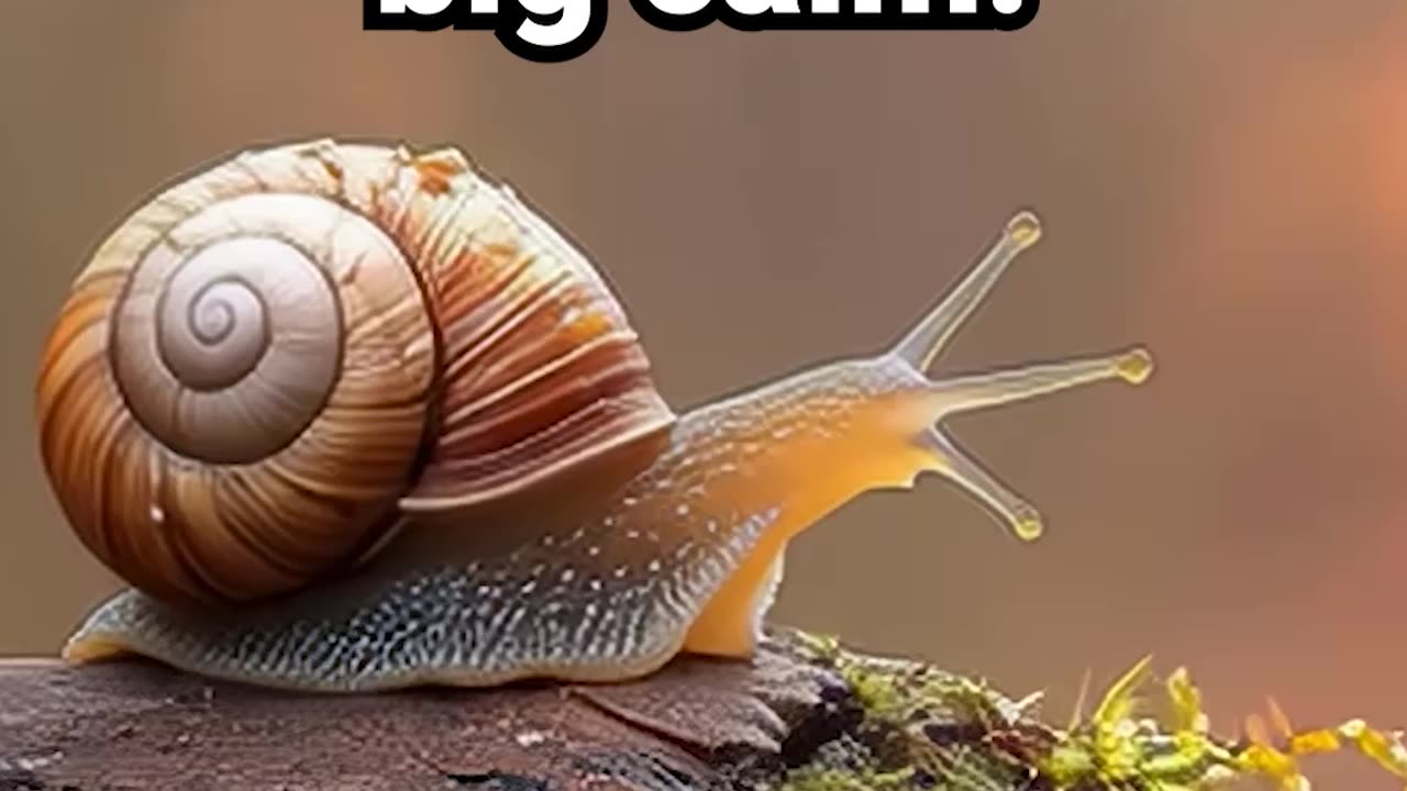 Tiny snail, tiny umbrella, big calm #healingsounds #meditationmusic #sleepmusic