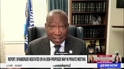 VA Speaker of the House Don Scott: “[Trump] shot a unarmed white lady in the face."