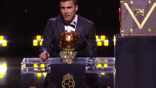 Rodri: I've never thought of winning a Ballon d'Or