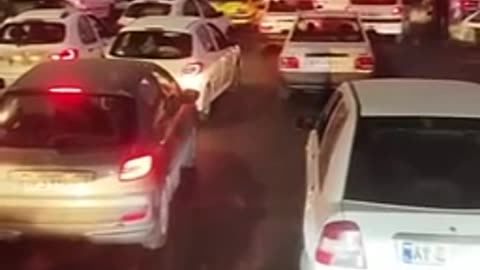 More and more flee Tehran