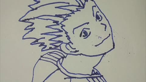Fan Pen Art Sketch – Iconic Character Tribute🔥