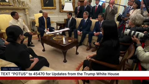 The White House : Bilateral Meeting Between Presidents Trump And Marcos