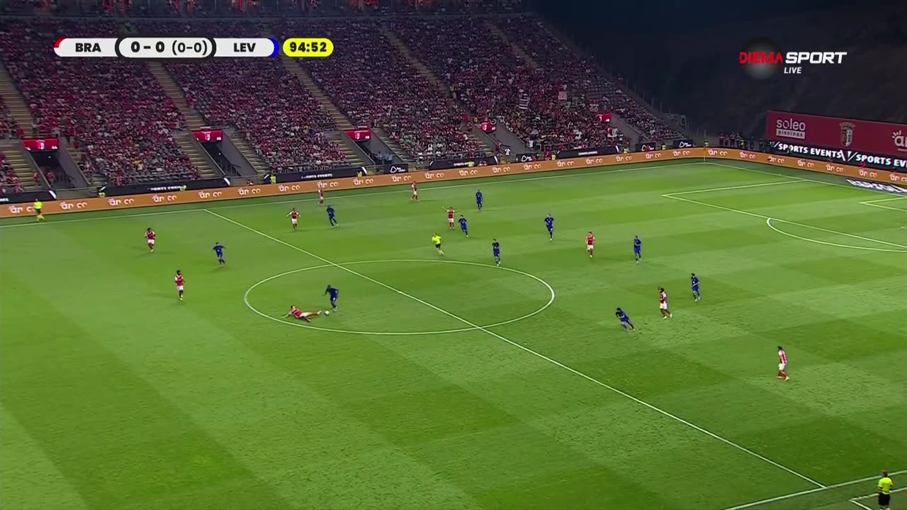 Спортинг Брага - Левски (1-0) (31.7.2025)