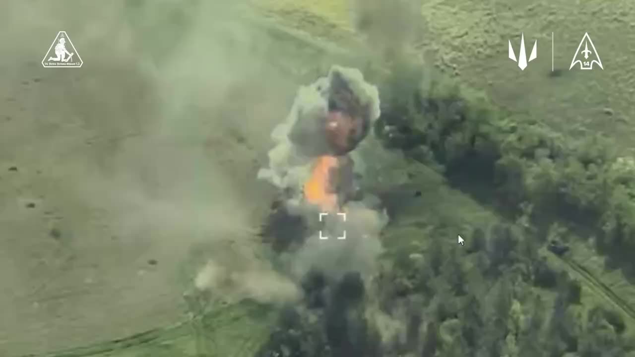 Spectacular Detonation of Russian Heavy MRLS and More