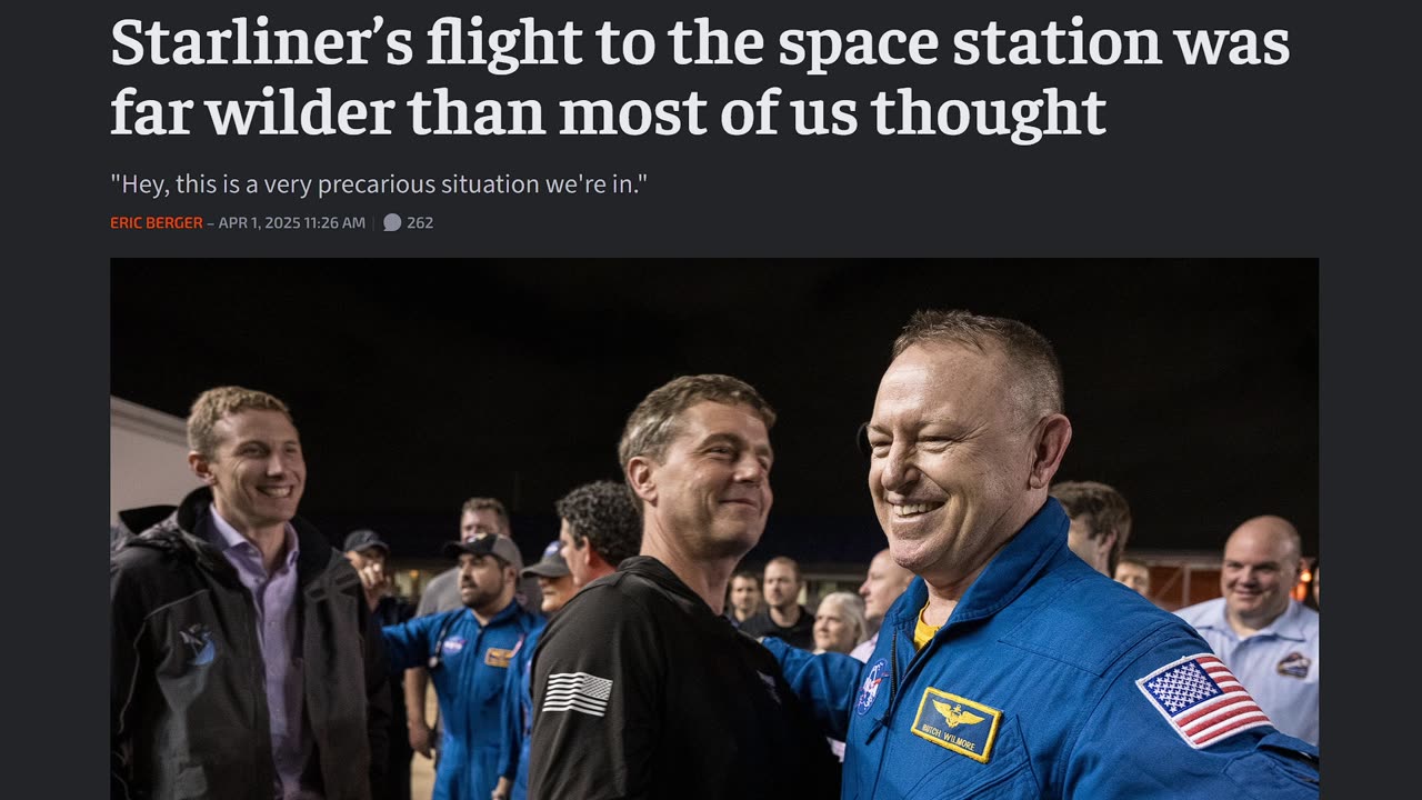 Starliner’s flight to the space station was far wilder than most of us thought