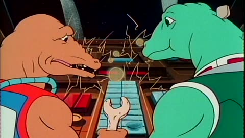 Dinosaucers frozen fur balls (episode 18)