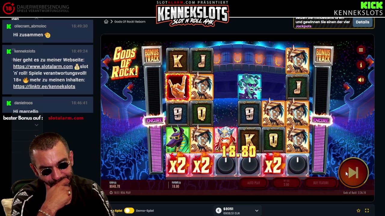 🔥KenneK izz live!😍 10K zu 20K oder ja oder ja!?🤘 was issn!?🎰 18+