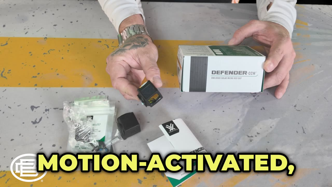 Vortex Defender CCW Enclosed Optic Unboxing & First Impressions