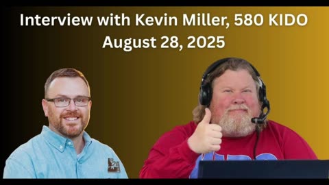 ISAA President Greg Pruett on the Kevin Miller Show 8-28-2025