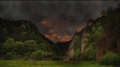 🌧️✨ Rain & 258Hz | Deep Healing Meditation Music for Sleep, Focus & Inner Peace