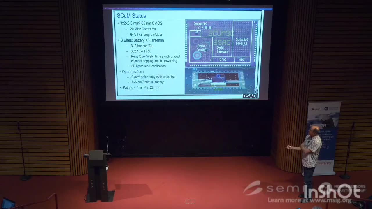 Dr. Kristofer Pister Founder of Dust Networks, UC Berkeley Professor at MSTC 2022 on Smart Dust