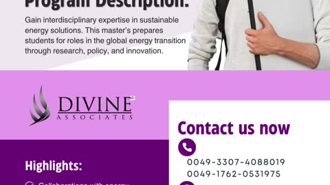 Empower Your Clean Energy Career at Hanze – Apply with Divine Associates Ltd