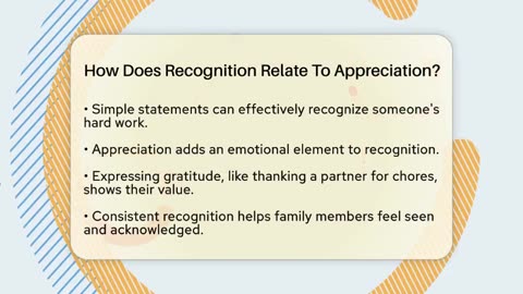 How Does Recognition Relate To Appreciation_ - Better Family Relationships