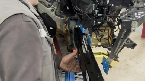 BMW 4 Series G22 Coupe Chassis Replacement with Celette Cameleon Universal Jig System Part 2