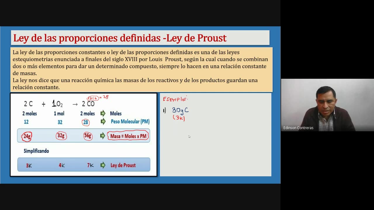 PAMER SEMESTRAL 2023 | Semana 09 | Química: Estequiometría