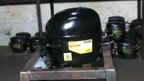 From Broken to Fixed in Minutes ｜ Repairing a Fridge Compressor